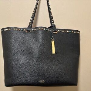 Vince Camuto leather  Tote Bag with studded detail